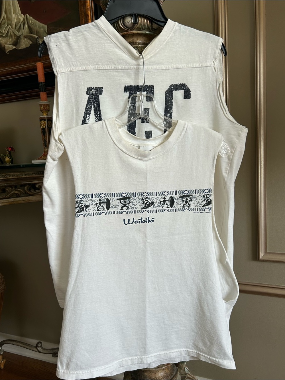 American Eagle & Anvil Vintage Y2K Graphic Muscle Tank Bundle S